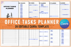 Office Tasks Planner - CraftNest - Digital Crafting and Art