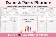 Event Party Planner - CraftNest - Digital Crafting and Art