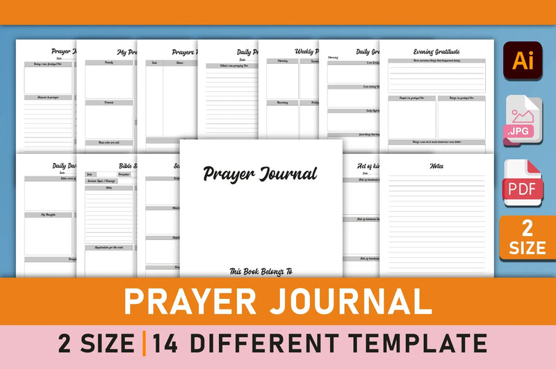 Prayer Planner - CraftNest - Digital Crafting and Art