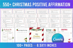 500 Christmas Positive Affirmations - CraftNest - Digital Crafting and Art