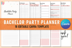 Bachelor Party Planner - CraftNest - Digital Crafting and Art