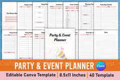 Party Event Planner Services - CraftNest - Digital Crafting and Art