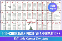 500 Christmas Positive Affirmations - CraftNest - Digital Crafting and Art