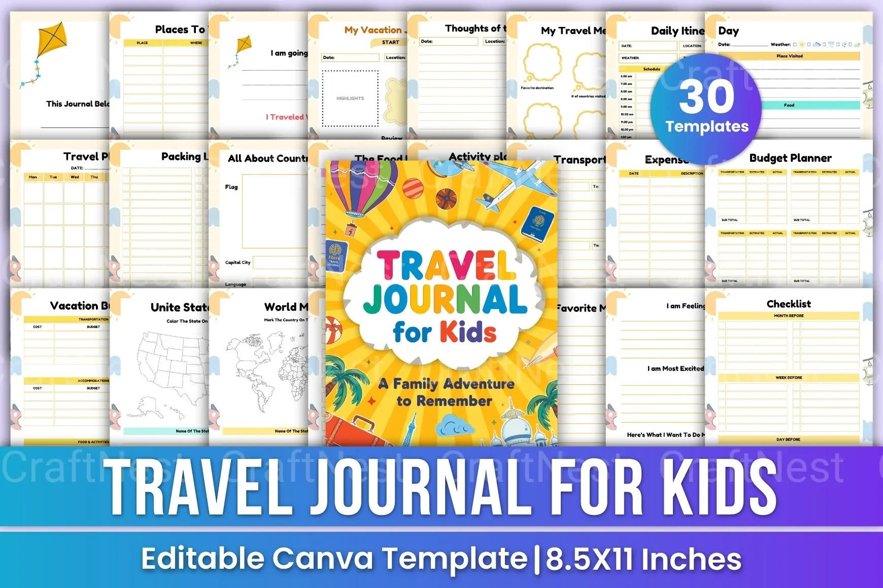 Travel Tips for Kids - CraftNest - Digital Crafting and Art