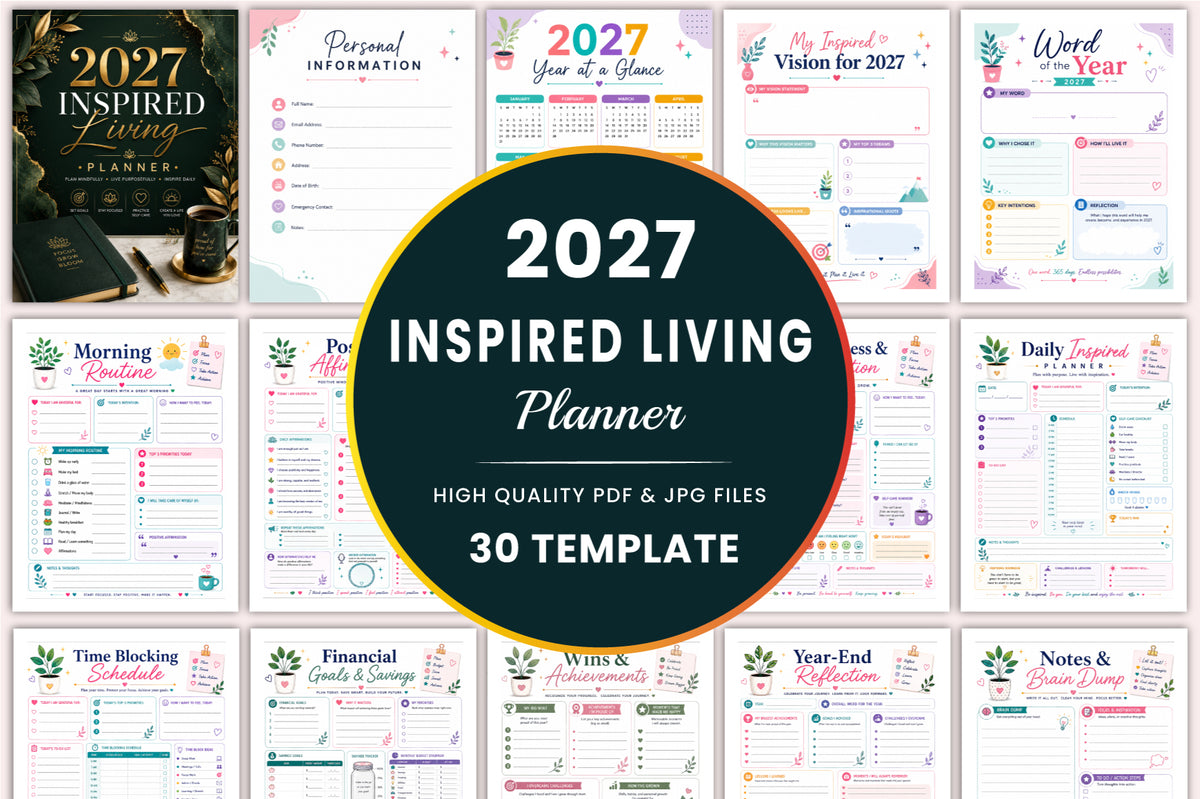 Inspired Living Planner 2027
