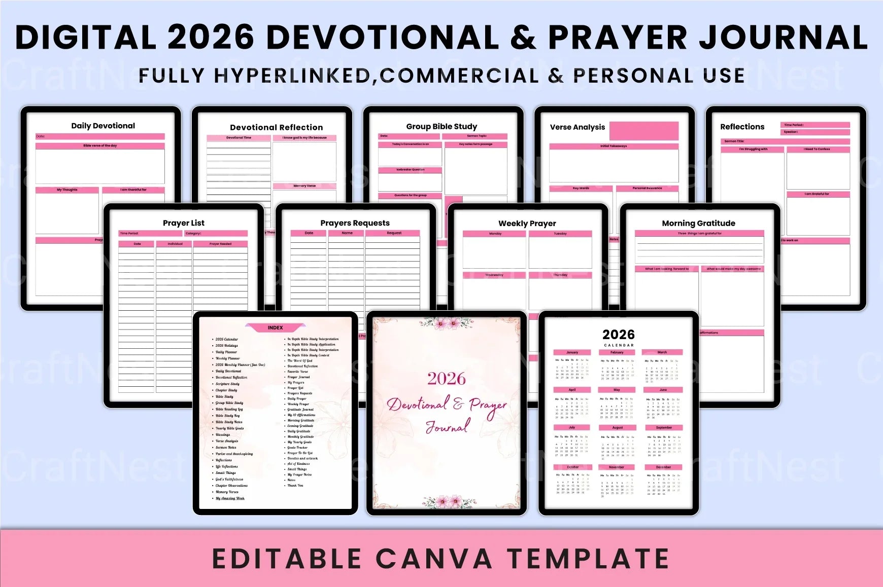 Devotional Prayer Guide - CraftNest - Digital Crafting and Art