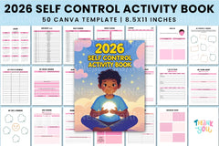 Self Control Activity Book for Kids - CraftNest - Digital Crafting and Art