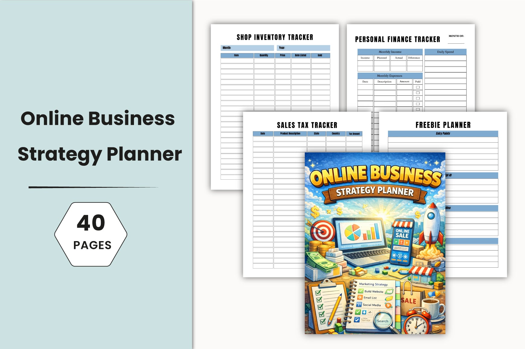 Online Business Strategy Planner