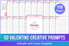Valentine Creative Writing Prompts - CraftNest - Digital Crafting and Art
