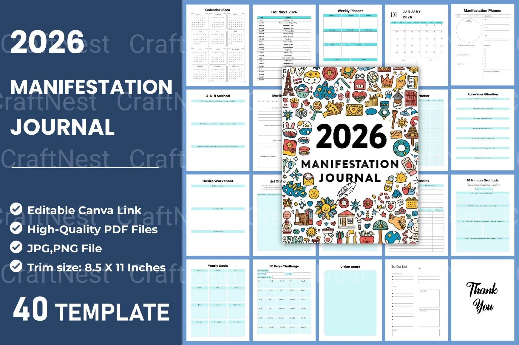 Manifestation Art Design - CraftNest - Digital Crafting and Art