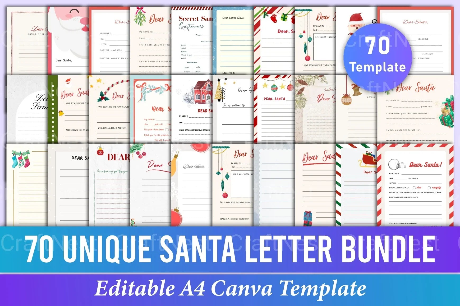 Personalized Santa Letter for Kids - CraftNest - Digital Crafting and Art