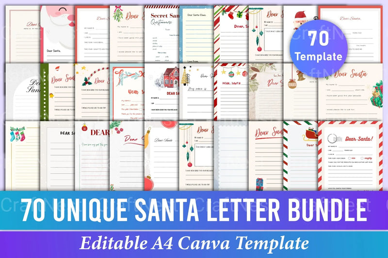 Personalized Santa Letter for Kids - CraftNest - Digital Crafting and Art