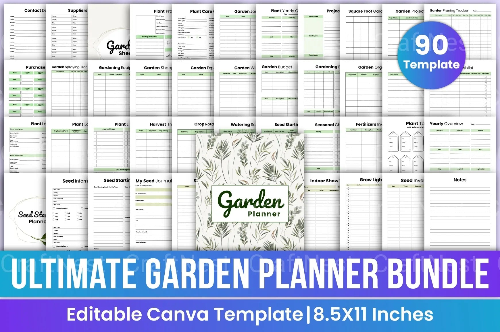 Ultimate Garden Planner - CraftNest - Digital Crafting and Art