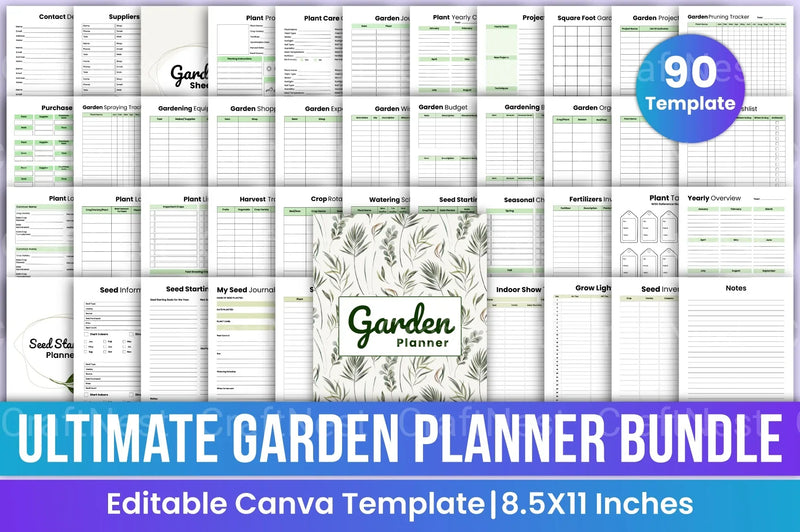 Ultimate Garden Planner - CraftNest - Digital Crafting and Art