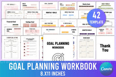Goal Planning Workbook for Success - CraftNest - Digital Crafting and Art