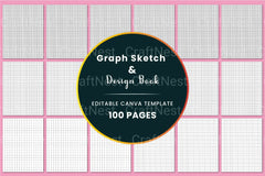 Graph Sketch Book for Artists and Designers - CraftNest - Digital Crafting and Art