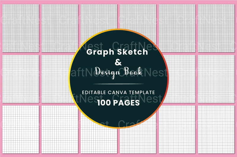 Graph Sketch Book for Artists and Designers - CraftNest - Digital Crafting and Art