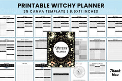 Witchy Planner: Enchant Your Daily Organization - CraftNest - Digital Crafting and Art