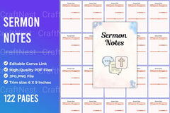 Sermon Notes: Insights and Reflections - CraftNest - Digital Crafting and Art