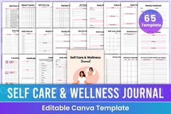 Self Care Wellness Guide - CraftNest - Digital Crafting and Art