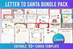 Santa Letter Template for Christmas - CraftNest - Digital Crafting and Art