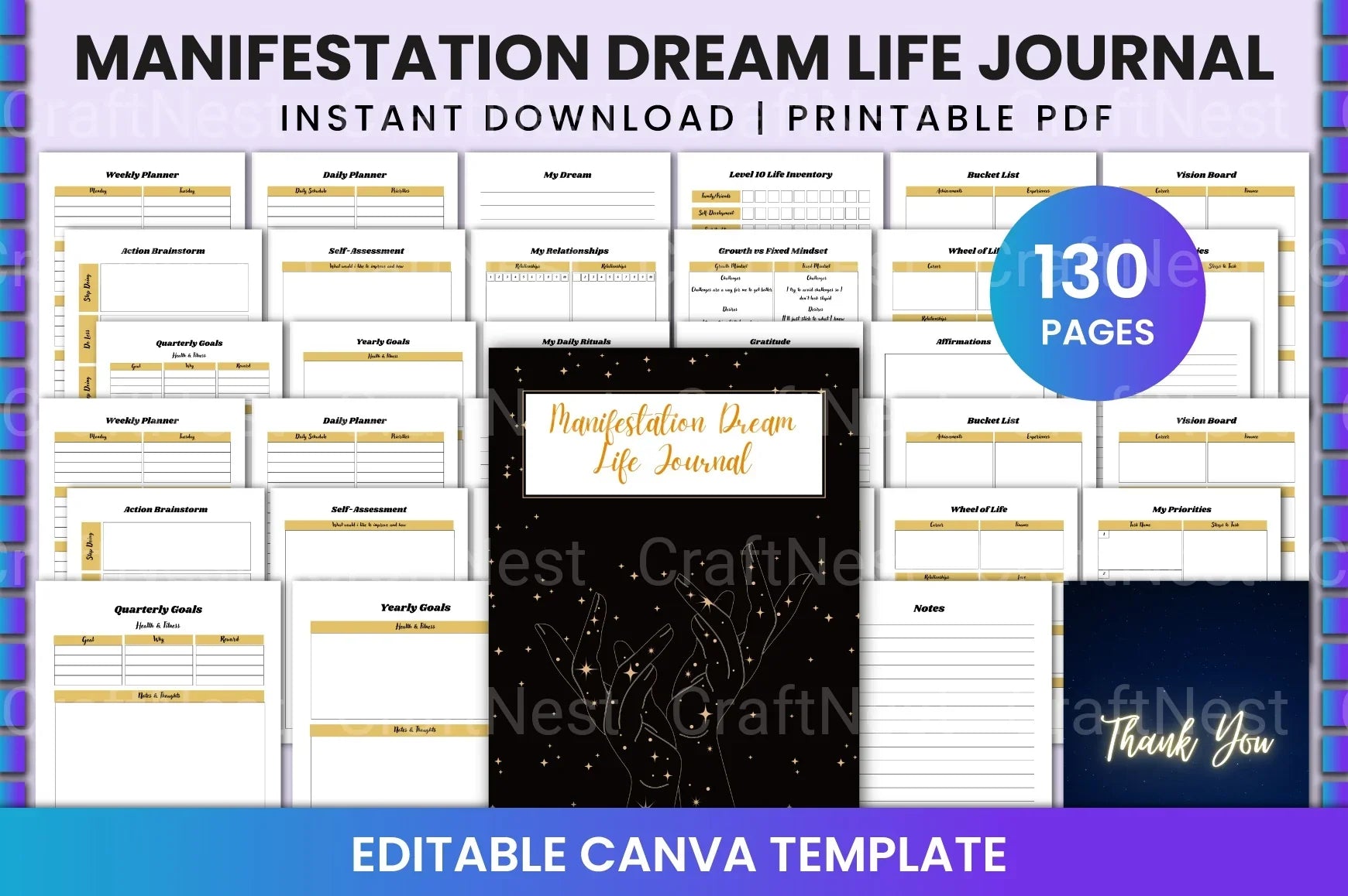 Manifestation Dream Life Guide - CraftNest - Digital Crafting and Art