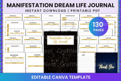 Manifestation Dream Life Guide - CraftNest - Digital Crafting and Art