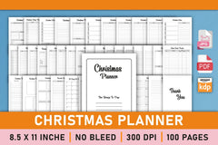 Christmas Planner from 100 Planner - CraftNest - Digital Crafting and Art