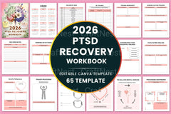 PTSD Recovery Workbook: A Comprehensive Guide - CraftNest - Digital Crafting and Art
