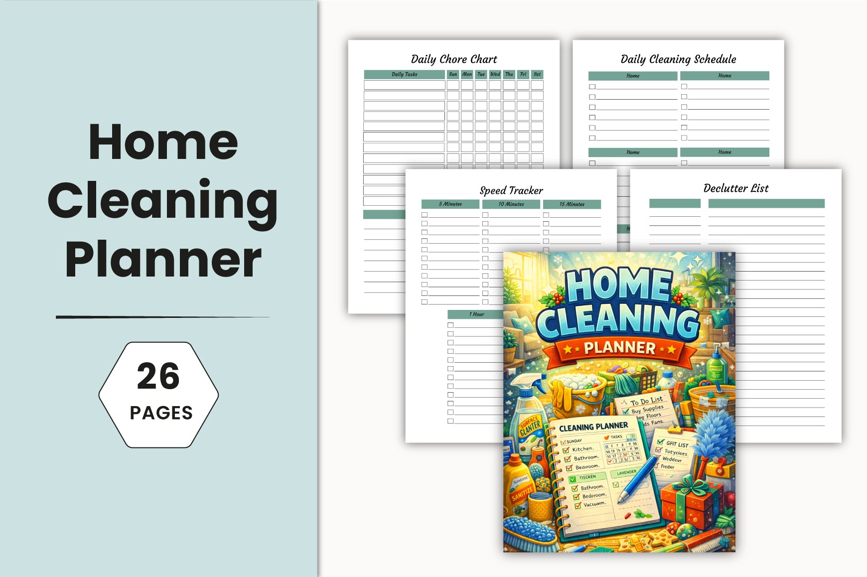 Home Cleaning Planner