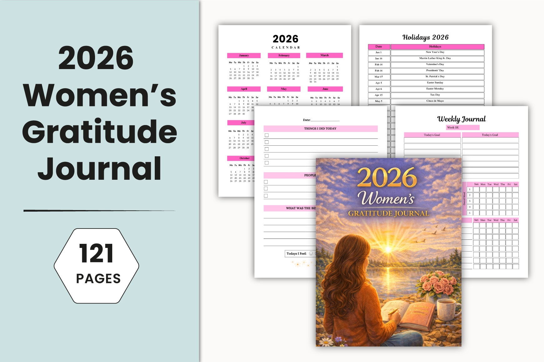 Women's Gratitude Journal