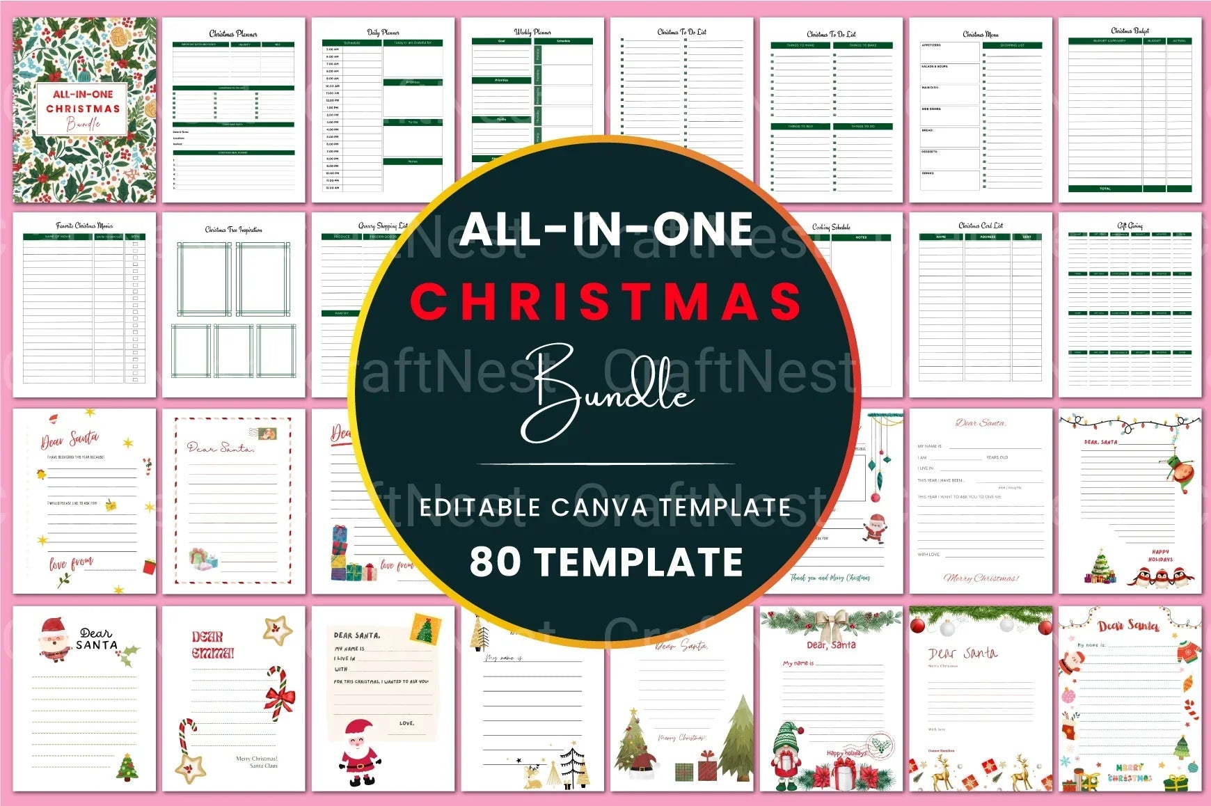 All-In-One Christmas Collection - CraftNest - Digital Crafting and Art