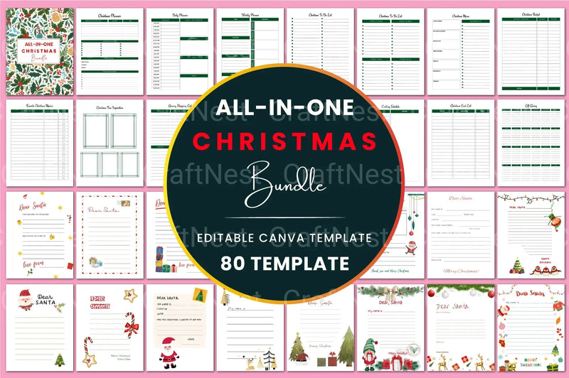 All-In-One Christmas Collection - CraftNest - Digital Crafting and Art