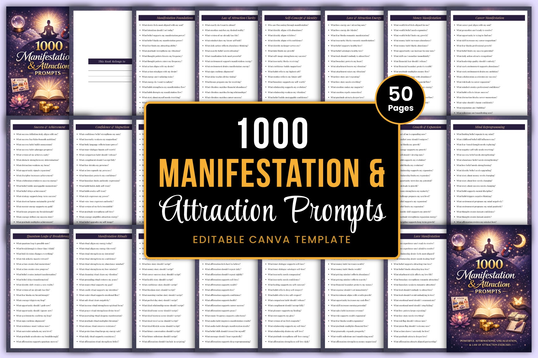 Manifestation Attraction Prompts