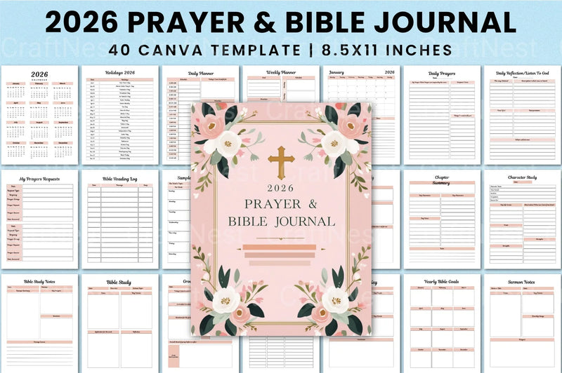 Prayer Bible: Enhance Your Spiritual Journey - CraftNest - Digital Crafting and Art