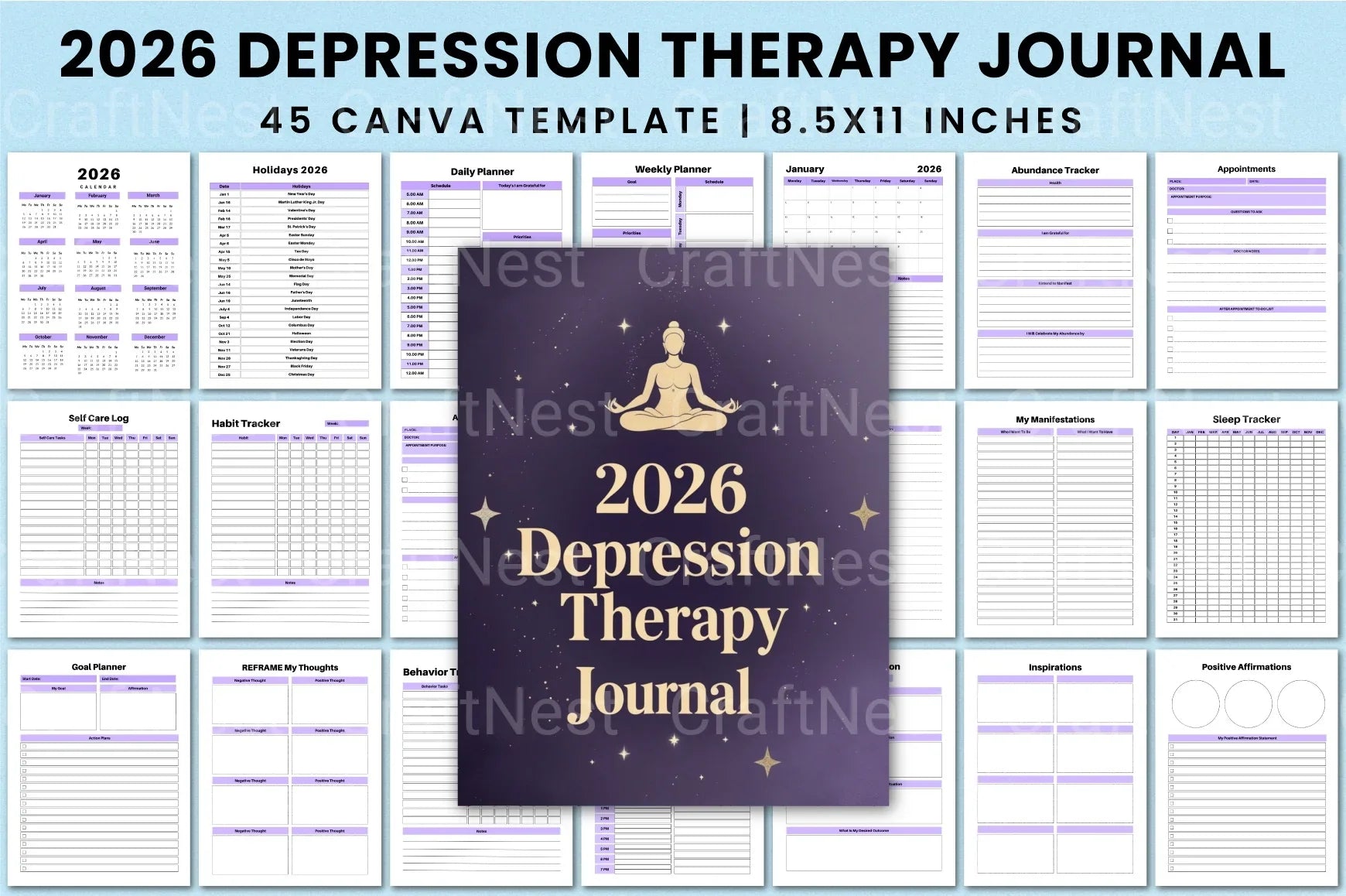 Effective Depression Therapy Techniques - CraftNest - Digital Crafting and Art
