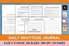 Daily Gratitude Planner  Bundle - CraftNest - Digital Crafting and Art