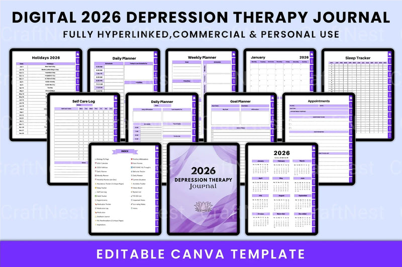 Effective Depression Therapy Techniques - CraftNest - Digital Crafting and Art