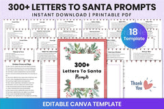 300 Creative Letters to Santa Prompts - CraftNest - Digital Crafting and Art