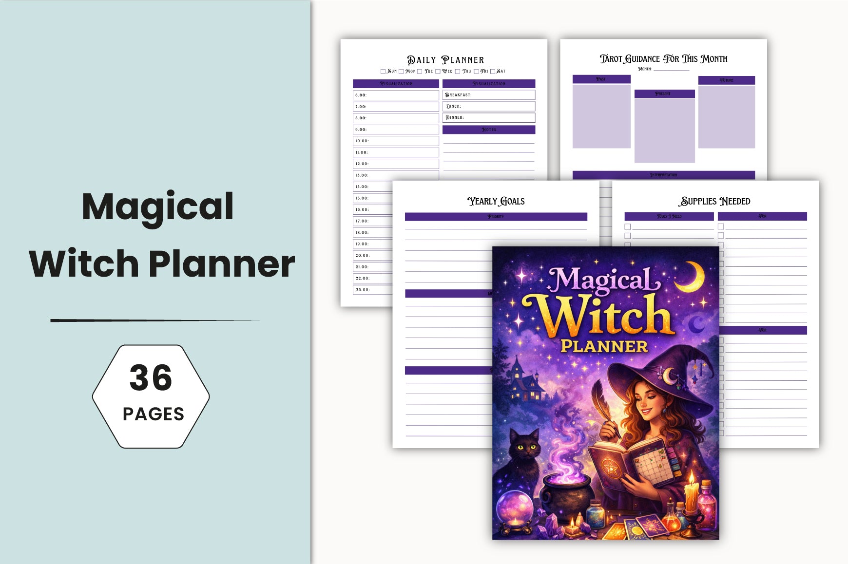 Magical Witch Planner