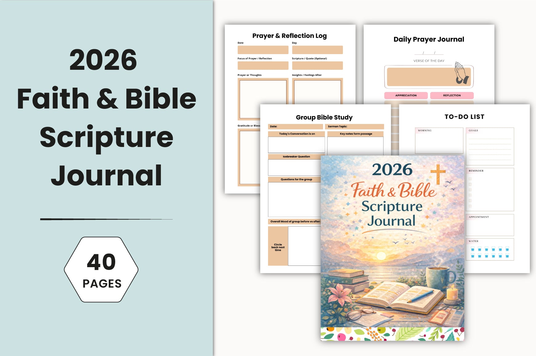Faith Bible Scripture Journal