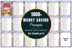 Money Saving Prompts Clipart Bundle - CraftNest - Digital Crafting and Art