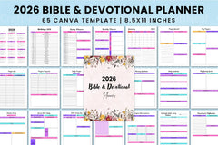 Bible Devotional Planner for Spiritual Growth - CraftNest - Digital Crafting and Art