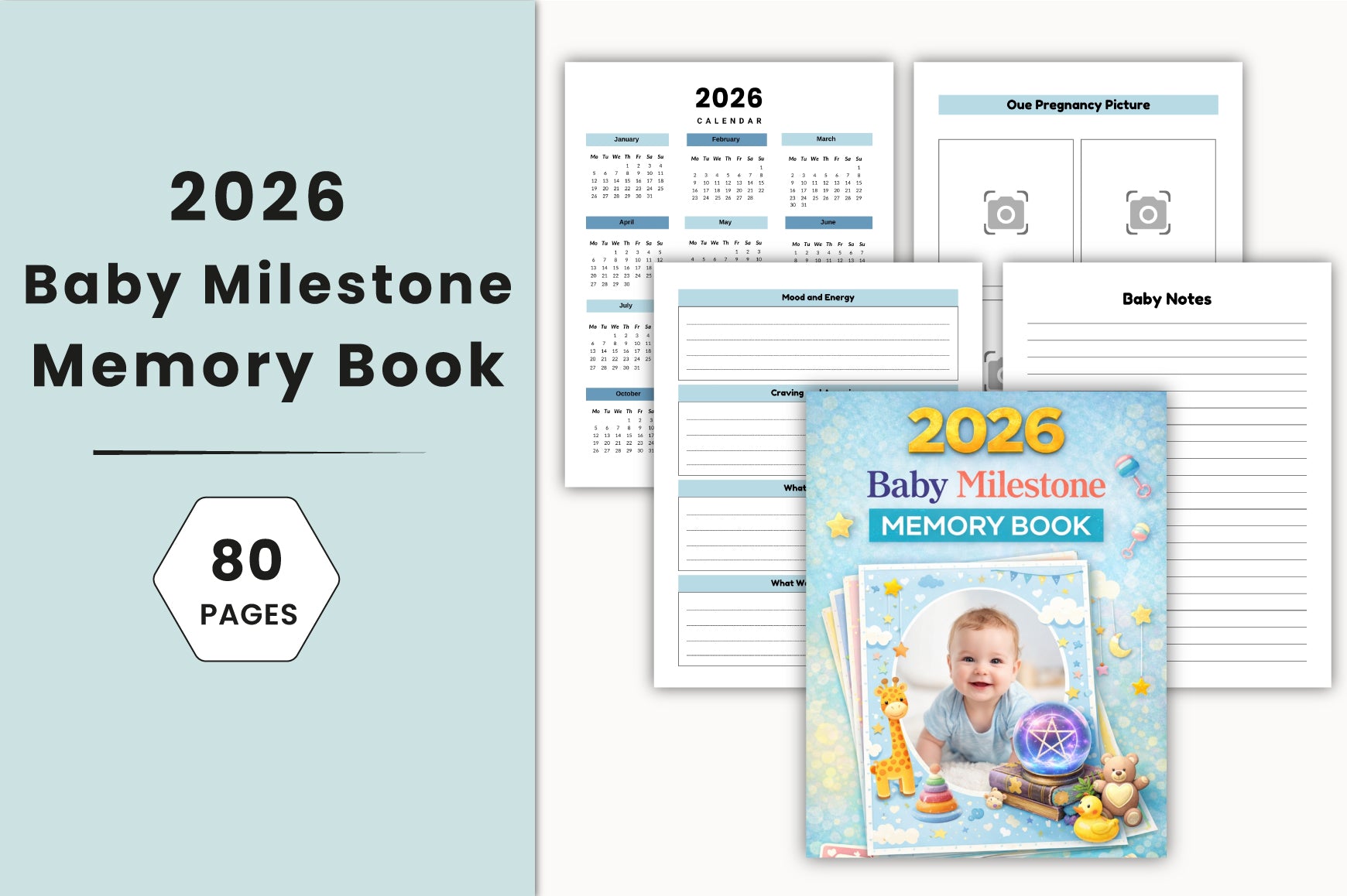 Baby Milestone Memory Planner