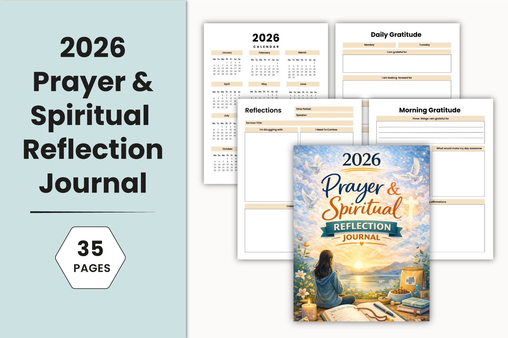 Prayer and Spiritual Reflection Journal