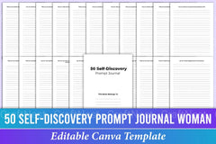 Self Discovery Prompt for Personal Growth - CraftNest - Digital Crafting and Art