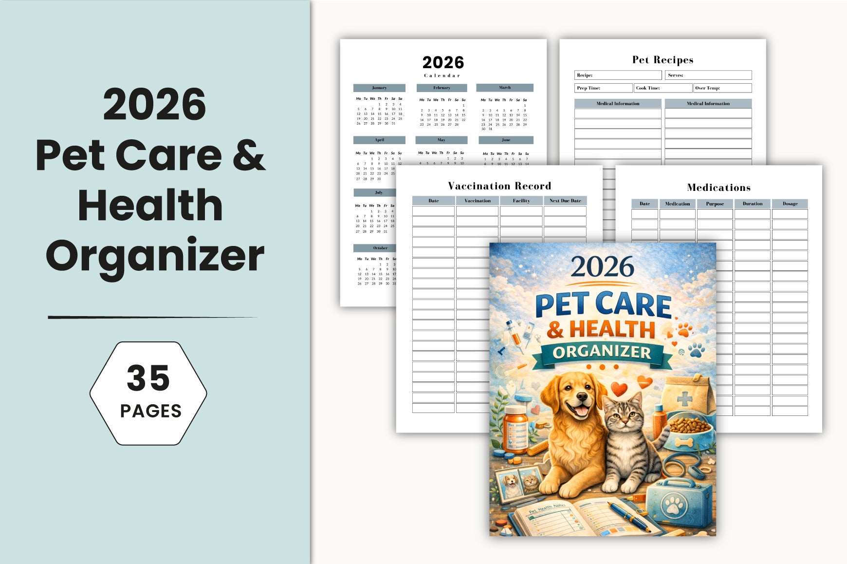 Pet Care Health Planner