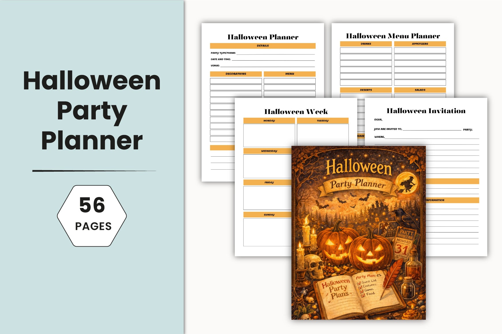 Halloween Party Planner