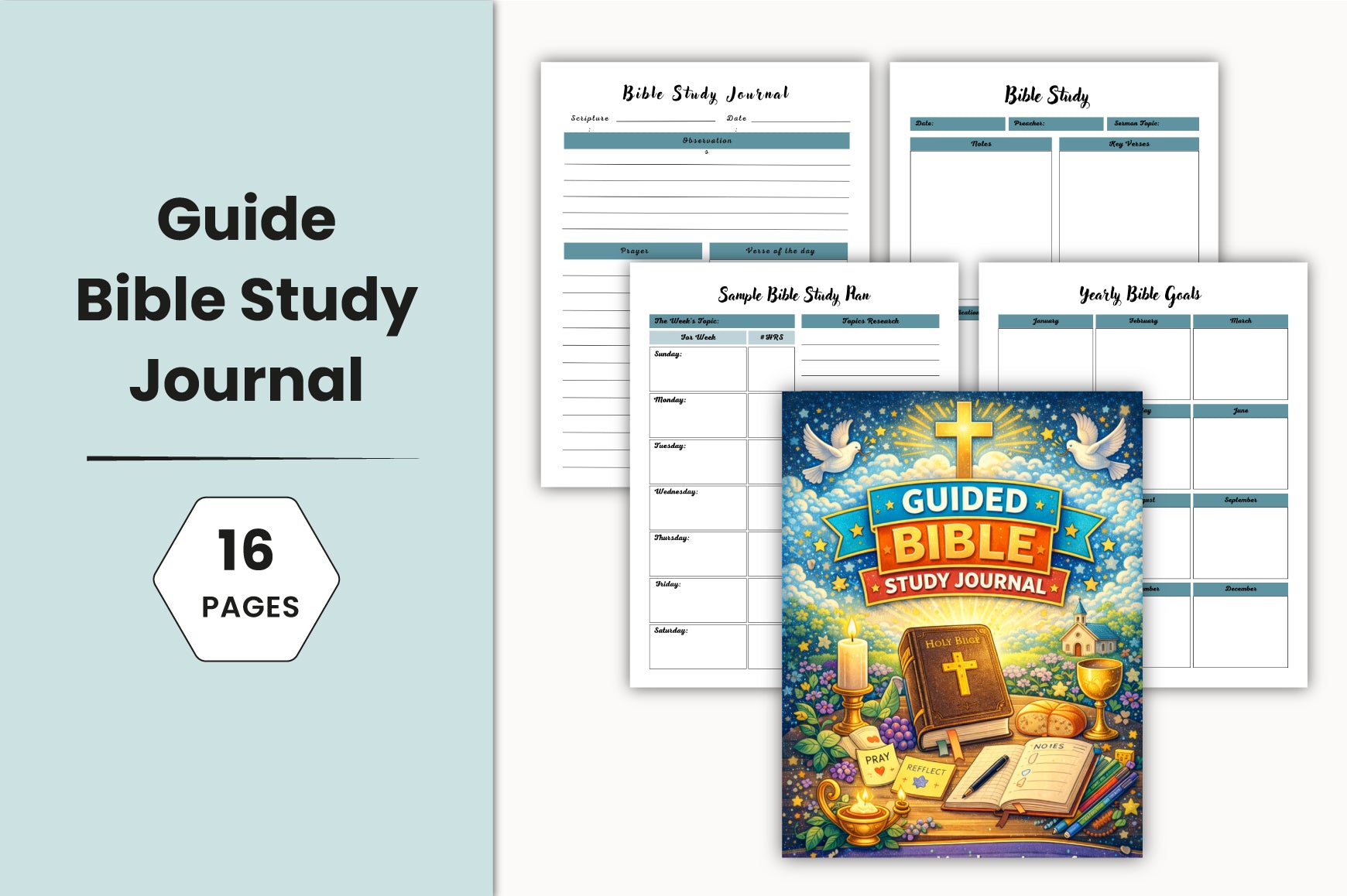 Guided Bible Study Journal
