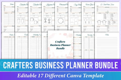 Crafter's Business Planner for Success - CraftNest - Digital Crafting and Art